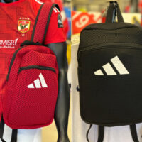 شنطه اديداس ابيض شبك