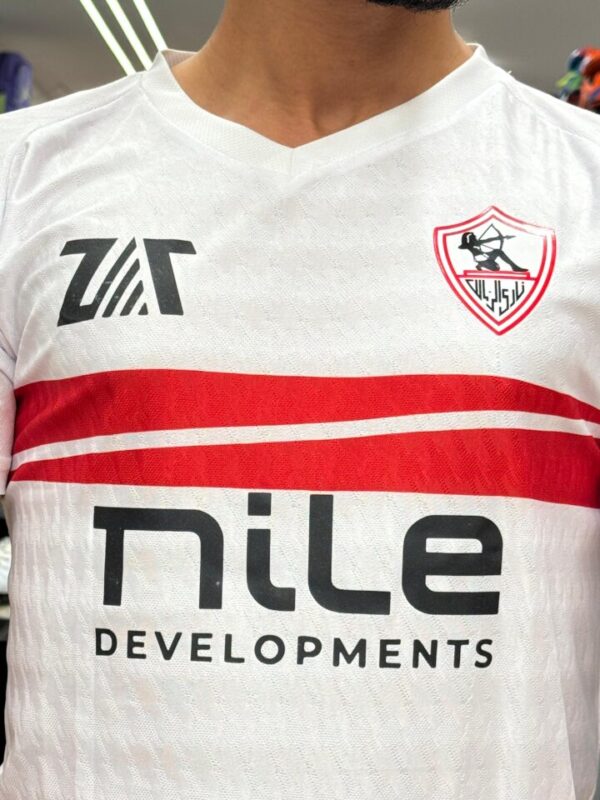 ⁦تيشيرت الزمالك لوجو ثري دي 2025⁩ - الصورة ⁦5⁩