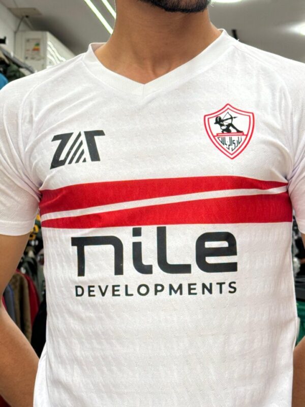 ⁦تيشيرت الزمالك لوجو ثري دي 2025⁩ - الصورة ⁦6⁩