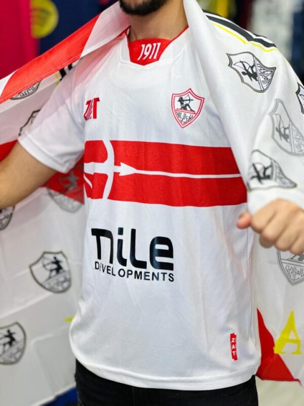 ⁦تيشيرت الزمالك ملعب2025⁩ - الصورة ⁦4⁩