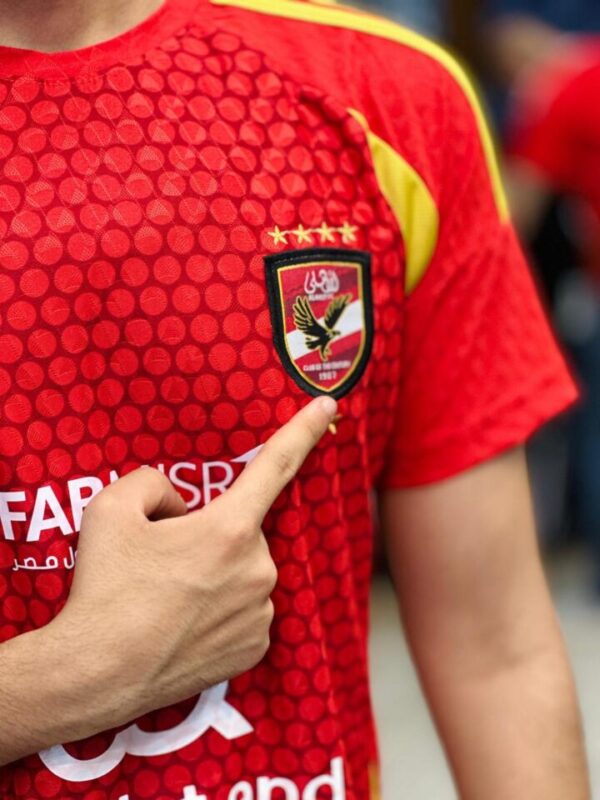 ⁦تيشيرت الاهلي ملعب لوجوه تطريز⁩ - الصورة ⁦4⁩