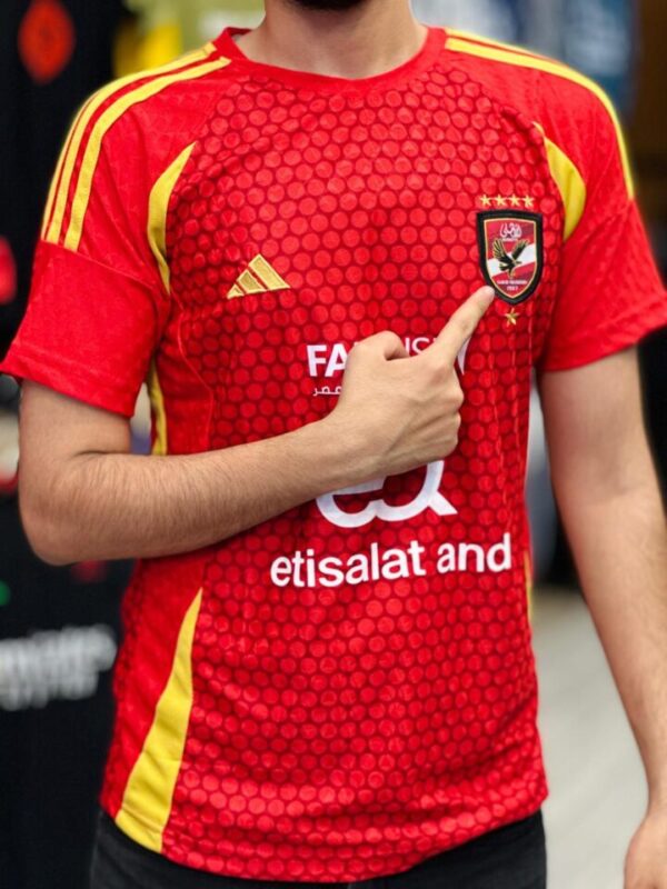 ⁦تيشيرت الاهلي ملعب لوجوه تطريز⁩ - الصورة ⁦3⁩
