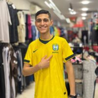 تيشيرت منتخب البرازيل 2026 تطريز